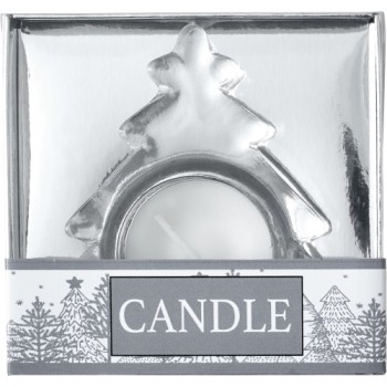 Supporto candela a forma di albero di Natale Casey