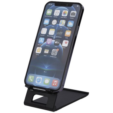 Gadget per smartphone personalizzato con logo - Supporto per telefono sottile in alluminio Rise