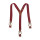 Suspenders personalizzabili Karlowsky con clip ottone e pelle
