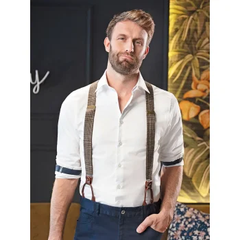 Suspenders Urban-Glencheck