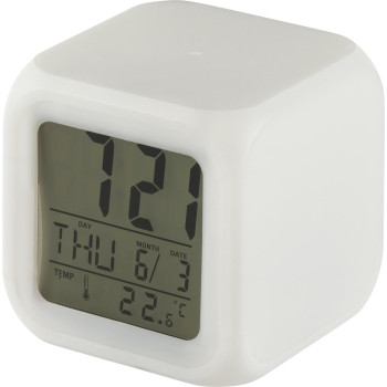 Sveglia a forma di cubo in HIPS Leona