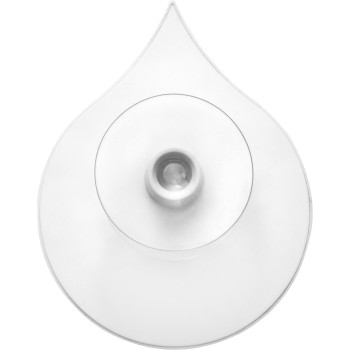 Gadget cura personale personalizzati con logo - Sveglia da doccia Alaya | Forma di goccia | Clessidra