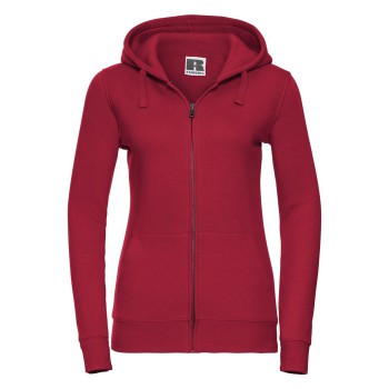 Felpe donna personalizzate con logo - Sweat Authentic Zipped Hood                       p/Hooded W