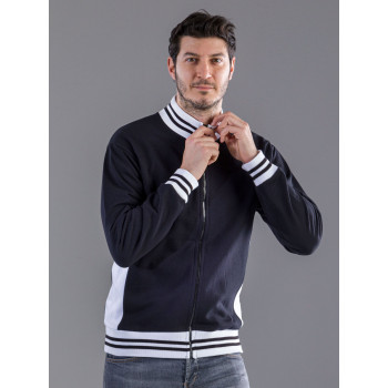 felpe uomo personalizzate - Sweat Full Zip Bicolor