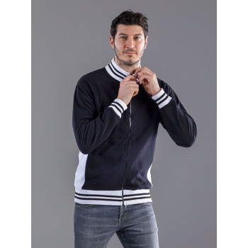 felpe uomo personalizzate - Sweat Full Zip Bicolor