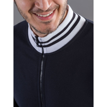 felpe uomo personalizzate - Sweat Full Zip Bicolor