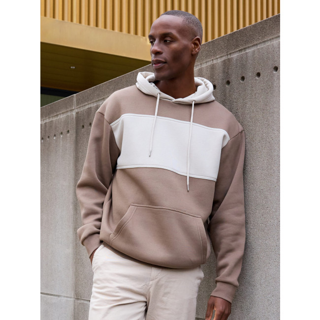 felpe uomo personalizzate - Sweat-Hoody colour-block UNISEX