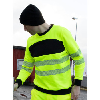 Felpe alta visibilità personalizzate - Sweatshirt