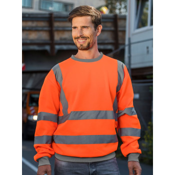 Felpe alta visibilità personalizzate - Sweatshirt