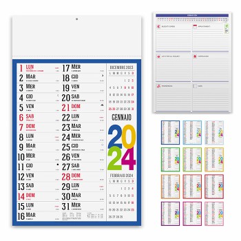 Calendari olandesi personalizzati con logo - SWEDISH