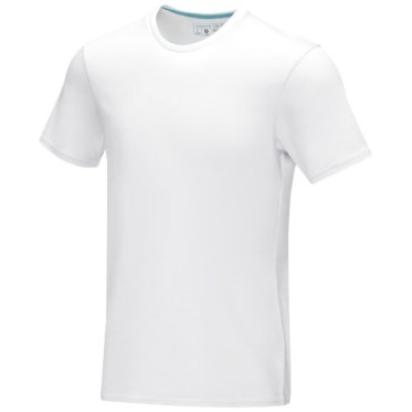Maglietta t-shirt personalizzata con logo - T-shirt Azurite a manica corta da uomo in tessuto organico certificato GOTS