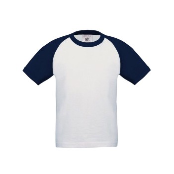 T-shirt bambino personalizzate con logo - T-shirt Base-Ball Bambino