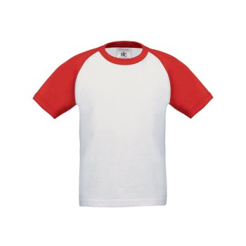 T-shirt bambino personalizzate con logo - T-shirt Base-Ball Bambino