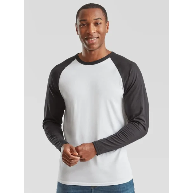 Maglietta Uomo In Cotone A Maniche Lunghe Con Stampa Personalizzata - Bianca - Casual Con Scritta