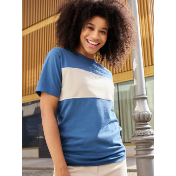 T-Shirt colour-block unisex