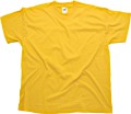 T-shirt fruit girocollo in colore giallo, manica corta. Taglia XXL.
