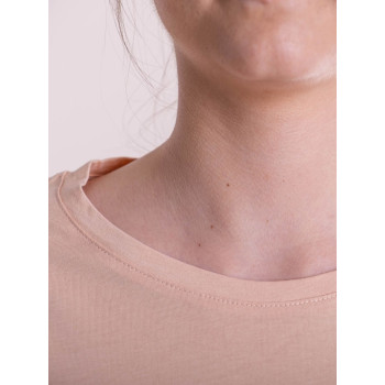 T-shirt girocollo donna manica corta
