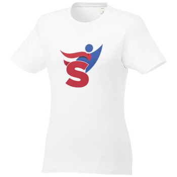 Maglietta t-shirt personalizzata con logo - T-shirt Heros a manica corta da donna