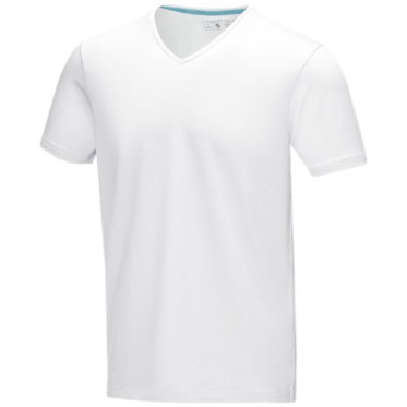Maglietta t-shirt personalizzata con logo - T-shirt Kawartha in tessuto organico a manica corta da uomo