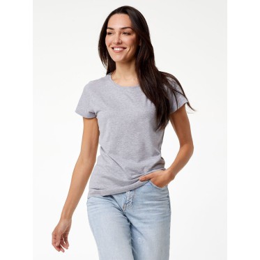 Maglietta t-shirt da donna personalizzata con logo  - T-shirt Organica Plus Donna