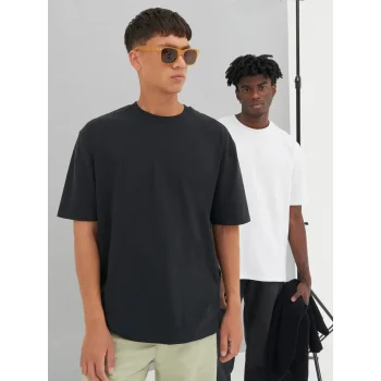 T-shirt oversize in cotone riciclato