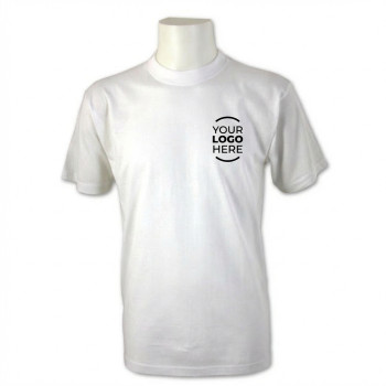 Gadget scontato personalizzato con logo - T-shirt personalizzabile 100% cotone maniche corte e lunghe