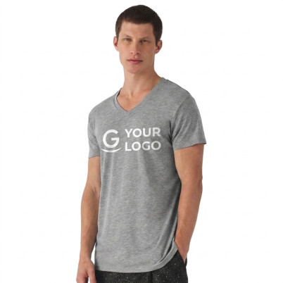 T-shirt personalizzabile B&C Collection scollo a V morbida