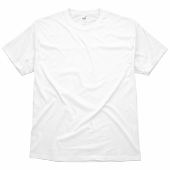 T-shirt personalizzabile bianca girocollo taglia XXL