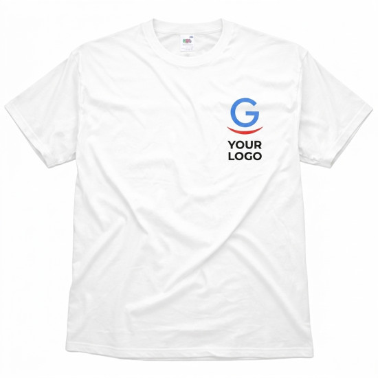 T-shirt personalizzabile bianca girocollo taglia XXL