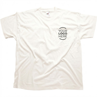 T-shirt personalizzabile bianca girocollo taglia XXL