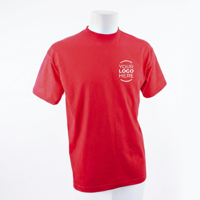 T-shirt personalizzabile cotone 100% per stampa del logo aziendale