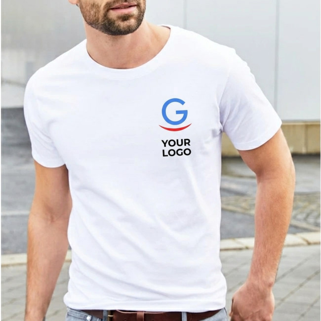 Gadget personalizzati in offerta - T-shirt personalizzabile cotone slim fit resistente