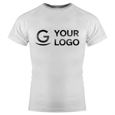 T-shirt personalizzabile in poliestere mesh extra traspirante con trattamento cool plus