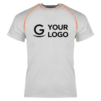 T-shirt personalizzabile tessuto mesh traspirante con stampa sublimatica