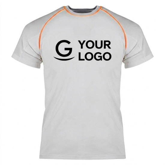 T-shirt personalizzabile tessuto mesh traspirante con stampa sublimatica