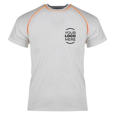 T-shirt personalizzabile tessuto mesh traspirante con stampa sublimatica