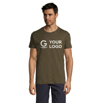 T-shirt personalizzabile unisex cotone 100% semipettinato ringspun