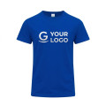 T-shirt personalizzabile unisex cotone con cuciture laterali e colletto rinforzato