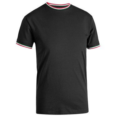 Maglietta t-shirt personalizzata con logo - T-Shirt SKY SPORT collo tricolore