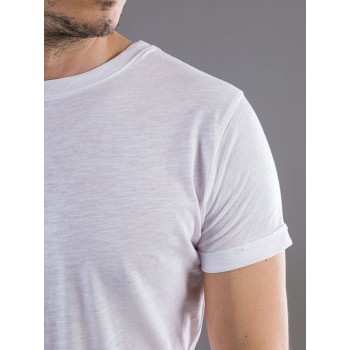 Maglietta t-shirt personalizzata con logo - T-shirt Slub uomo