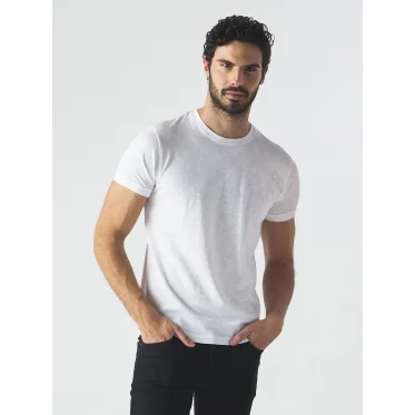 T-shirt personalizzabile Black Spider con giromanica arrotolata e cucitura robusta