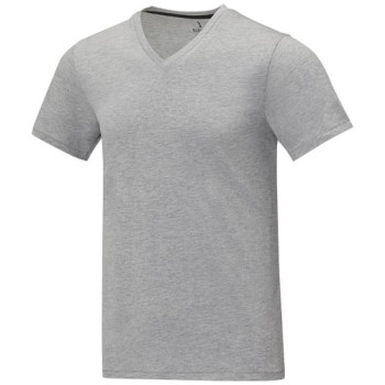 Maglietta t-shirt personalizzata con logo - T-shirt Somoto da uomo a manica corta con collo a V 
