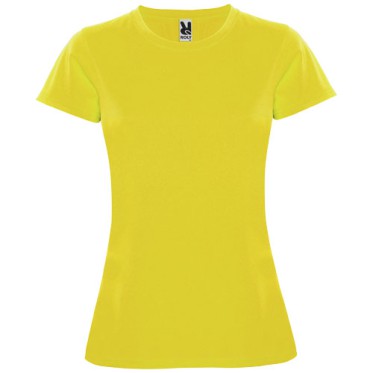 Maglietta t-shirt personalizzata con logo - T-shirt sportiva a maniche corte da donna Montecarlo