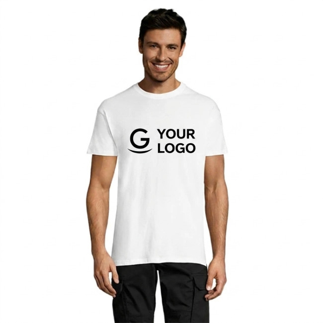 T-shirt unisex personalizzabile 100% cotone ringspun