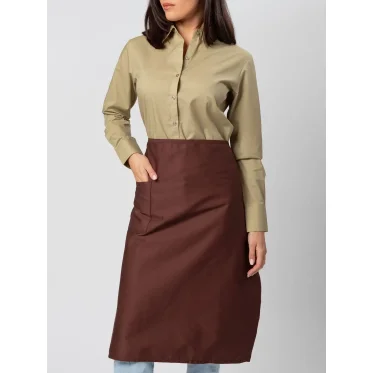 Grembiule personalizzabile Colore Italiano bianco cotone 100%