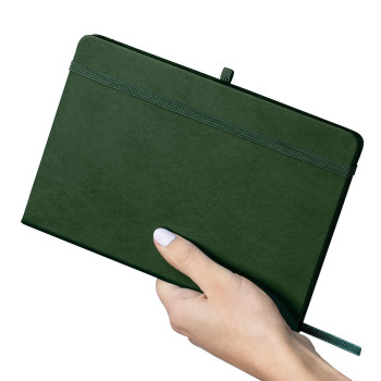 Taccuini personalizzati con logo - Taccuino A5 riciclato Bloom