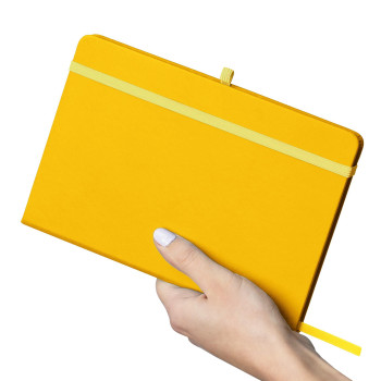 Taccuini personalizzati con logo - Taccuino A5 riciclato Bloom