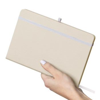 Taccuini personalizzati con logo - Taccuino A5 riciclato Bloom