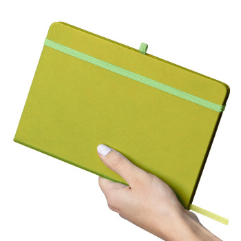 Taccuini personalizzati con logo - Taccuino A5 riciclato Bloom