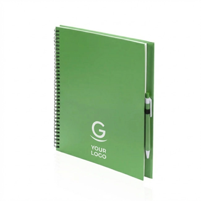 Taccuino ad Anelli personalizzabile Copertina Soft Touch Cartone Riciclato